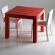 Jut Mesa 90 tavolo alto Vondom rosso