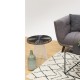 Fauteuil en Tissu Gris Clair Meryl KosyForm