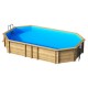 Piscine Bois Octogonale Weva 640x404xh146 BWT myPOOL