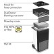 Trotec white-black white-black air purifier TAC M