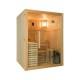 Sauna traditionnel Sense 4 places Pack complet avec Poêle Harvia 4,5 kW + pierres & accessoires