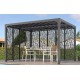 Pérgola Bioclimática Orientable Blades 11 m2 y Brise-Vue 2 Faces