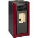 Estufa de Pellets Escalor 10Kw Red Imperial Isabella