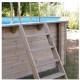 Piscina Madera Ubbink Linea 500x800 H140 Liner Azul