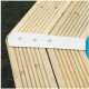 Pool Wood Ubbink Azura 400x750 H130 Liner Beige