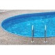 Piscine Ovale Ibiza Azuro 11x5 H150 liner bleu