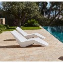 Set de 2 tumbonas: Vondom Faz White