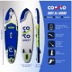 Stand Up Paddle Coasto Amerigo 10'4 DC Comprimento 315 cm