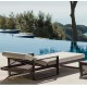 Tumbona Vondom The Factory aluminio Ecru