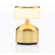 Lampada da tavolo Imagilights Led Demoiselle Piccolo Cilindro Zibellino Oro