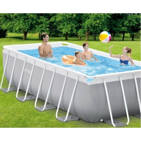 Prisma de piscina FramTubular Intex 4x2 x h122