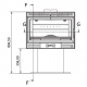 Poêle à Bois Ferlux Afar en Fonte pied central 15.9 kW