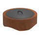 Round 1000 Corten Infire Steel Fire Bowl