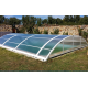 Abri de Piscine Bas Lanzarote Abrisol amovible 12x4.7m