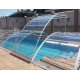 Abri de Piscine Bas Lanzarote Abrisol amovible 13x5.7m