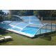 Abri de Piscine Bas Lanzarote Abrisol amovible 13x5.7m