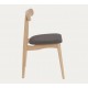 Set of 4 May VeryForma Natural Solid Wood Chairs and Wood Legs