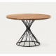 Round Table 120 Acacia Wood Inu VeryForma