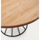 Ronde Tafel 120 Acacia Wood Inu VeryForma