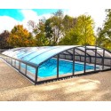 Abri de Piscine mi-haut télescopique Imperial 10.66X6 Abrilios