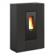 La Nordica Extraflame Luisella 5kW Stufa a Pellet Ventilata Stretta Borgogna