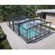 Abri de Piscine Isma haut Abrilios télescopique pour piscine 600x400