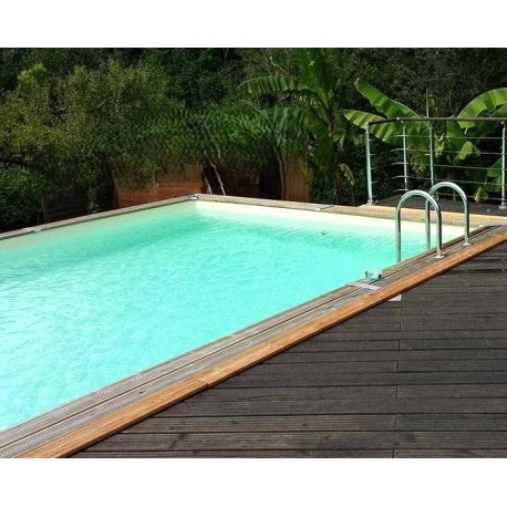 Sunwater Wooden Pool 550x300 H140cm Liner beige Ubbink