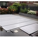 BWT myPOOL Copertura per Biliardo Rettangolo in Legno 6x3m grigio