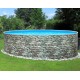 Azuro Stone Design Round Swimming Pool 5x1.2m